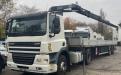 DAF CF 85.410 Hiab 166 + Funk + Auflieger