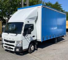 Mitsubishi Canter Fuso 3C15 Pritsche + Plane
