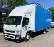 Mitsubishi Canter Fuso 3C15 Pritsche + Plane 2018