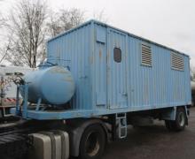 Alsthom Dieselair 120 150KVA Stromaggregat Auflieger